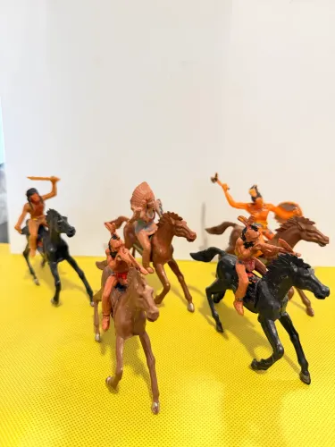 Conjunto indios forte apache Casablanca Gulliver anos 60