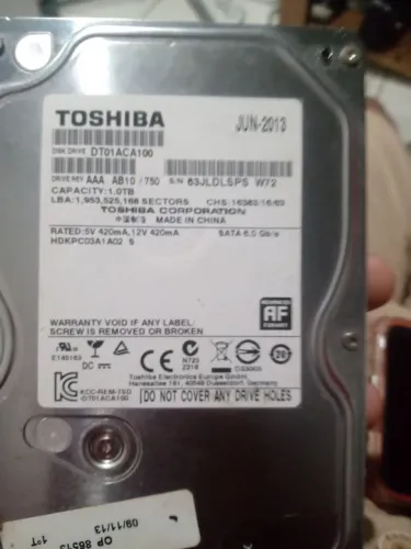 HD novo 1TB
