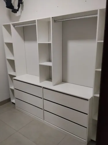 CLOSET CM 6 GAVETAS 3 TORRE MDF NOVO