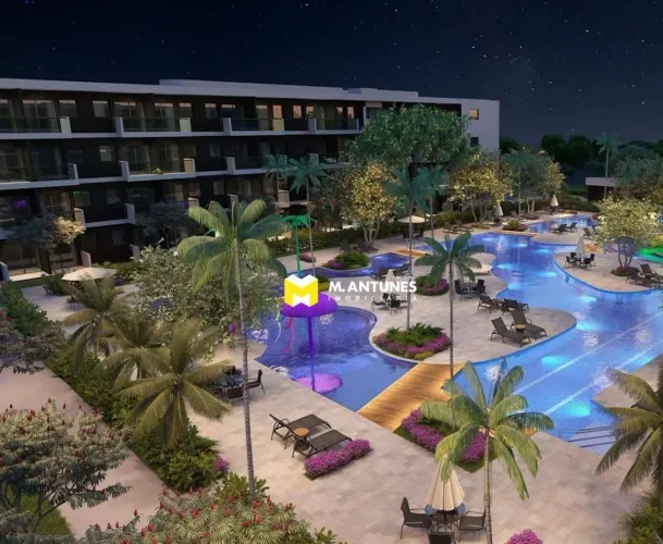 Apartamento com 2 dormitórios à venda, 59 m² por R$ 935.000,00 - Muro Alto - Ipojuca/PE