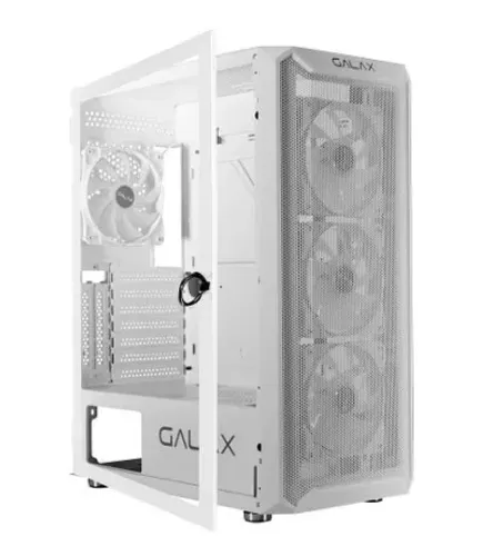 Gabinete Galax Revolution-07, Branco, Win 4* 120mm Fan - G-cgg7agwa4b0-glxg