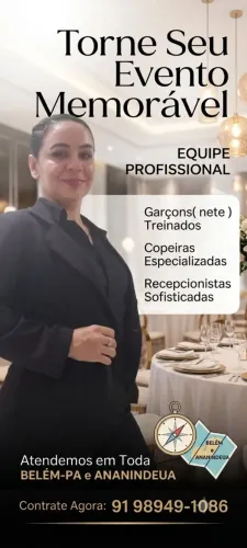 Garçom ( netes ) para seu evento 