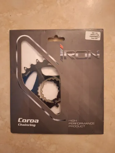 Coroa Iron FSA-Cannondale 28T-0 offset