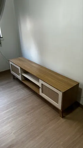 Rack para TV 60?- 1,80x50cm Off Withe