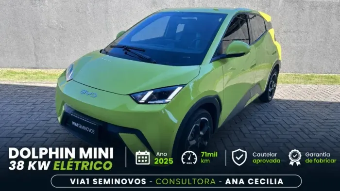 BYD Dolphin Mini (Elétrico) 2025