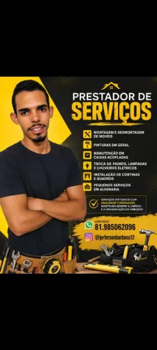 Montagem de móveis, pinturas e outros serviços!
