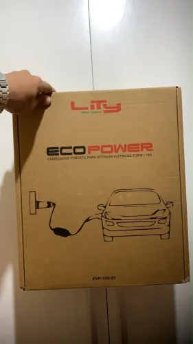 Carregador Portátil para Veículos Elétricos Eco Power 3,5kW 16A