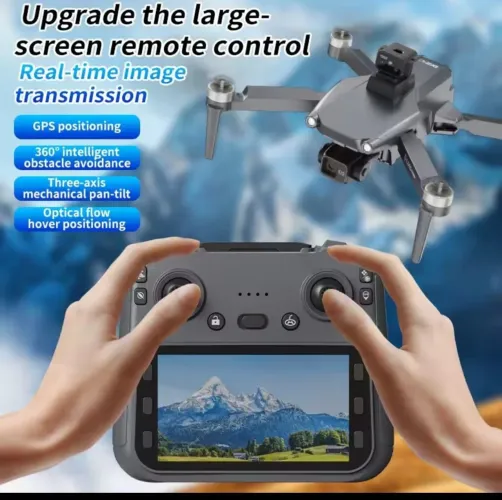 DRONE L600 PRO MAX CONTROLE COM TELA( NOVO LACRADO)