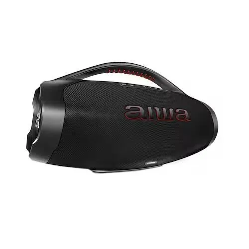 Caixa de Som Aiwa Boombox Plus com 3 Alto-falantes Bivolt e com Proteção IP66 Contra Água