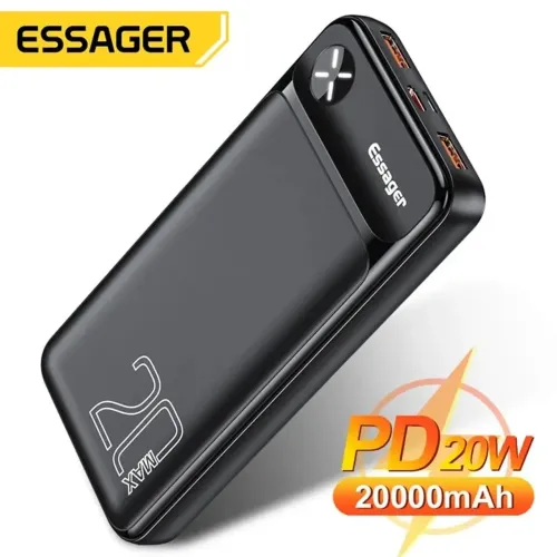 Power bank Essager 20000mAh - Nova