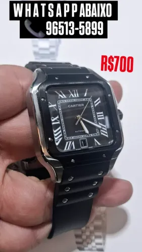 Relógio CARTIER SANTOS AUTOMÁTICO LANÇAMENTO