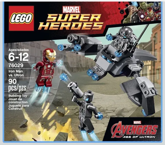 Lego Marvel Super Heroes Homem De Ferro Vs Ultron: Batalha Armadura