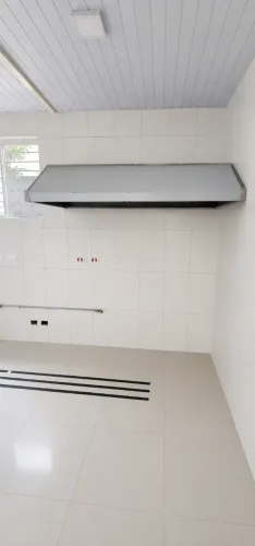 Coifa industrial em aço inox com duto
