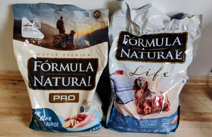 RAÇÃO FÓRMULA NATURAL - 1 CÃES ADULTOS E 1 CÃES SÊNIOR 