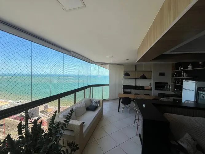 Frente Mar em Itaparica | 4 Quartos, 3 Suítes | Totalmente Mobiliado | 3 Vagas