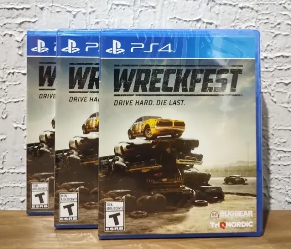 Wreckfest PS4 Lacrado (Aceitamos seu jogo usado com pagamento)