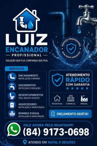 Encanador emergências