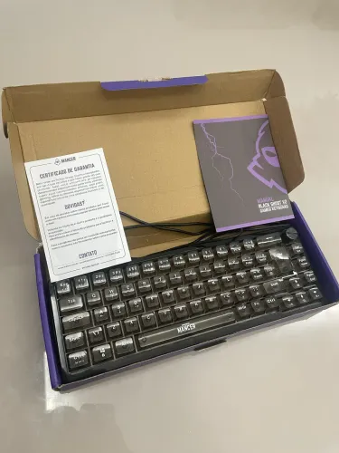 Teclado gamer switch red