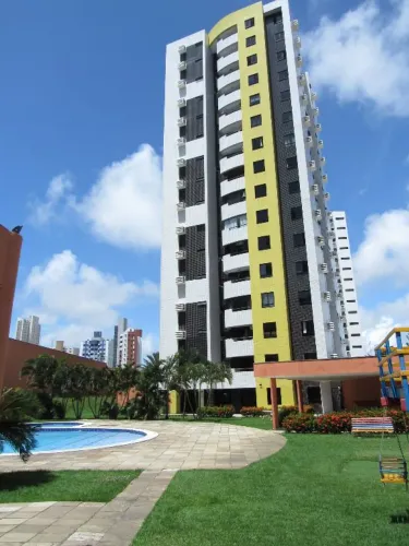 Apartamento com 2 dormitórios para alugar, 65 m² por R$ 2.700,00/ano - Candelária - Natal/