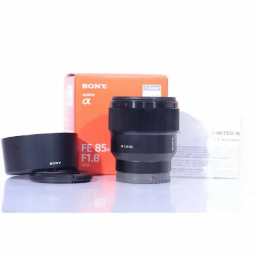 Lente Sony FE 85mm f/1.8 NOVA
