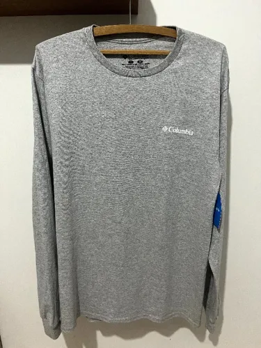 Camiseta Columbia Manga Longa Original - Tam M - Nova
