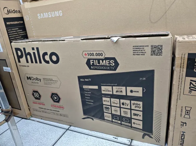 Tv 40 polegadas Smart PHILCO NOVA LACRADA 