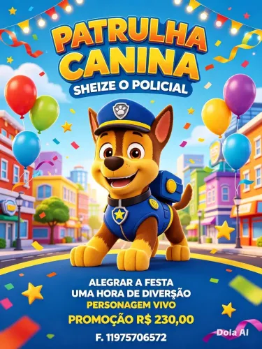Animação festa