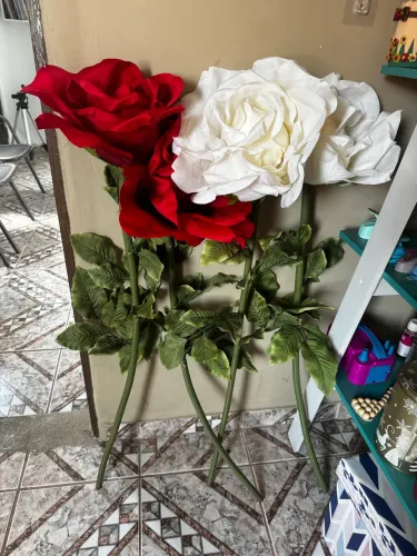 Flores gigantes artificial