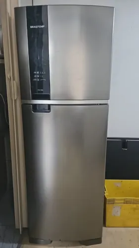 Geladeira Brastemp Frost Free Inverse Inox - Usada