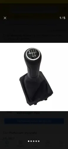 Kit manopla vw polo 2002-2015 completo