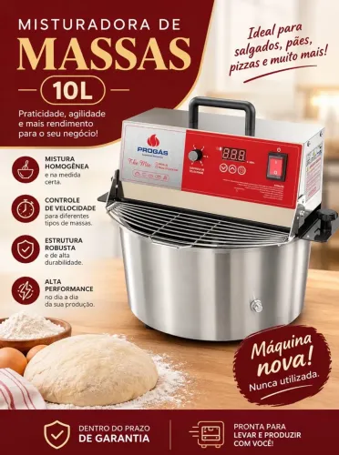 Panela Misturadora de Massas 10L Progás