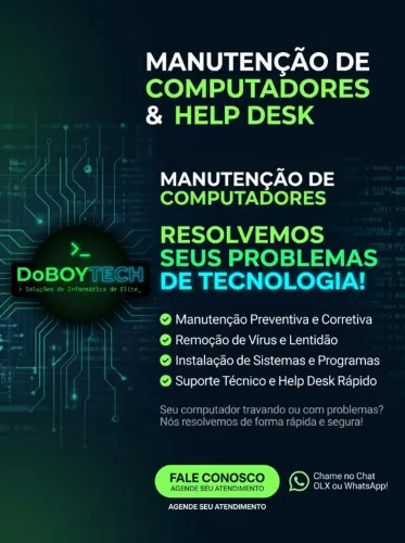 Manutenção de Computadores & Help Desk Especializado - DoBOYTECH