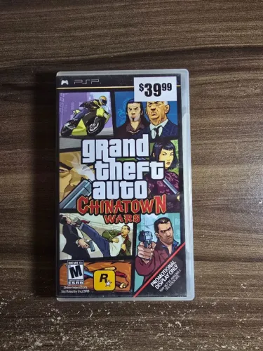 GTA Chinatown Wars PSP Original Edição GameStop Sem Manual