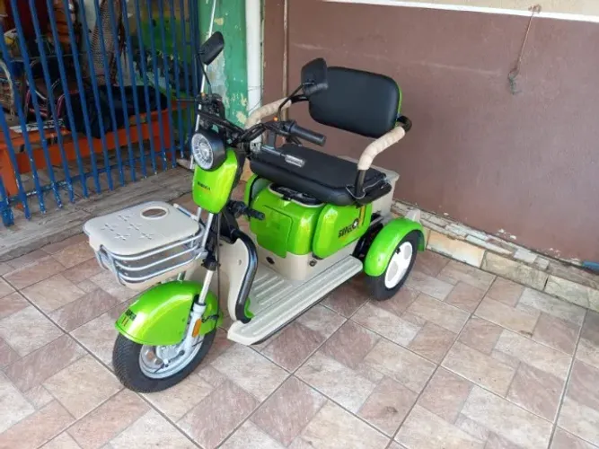 ? **TRICICLO ELÉTRICO SUPER 800W - NOVO!** ?