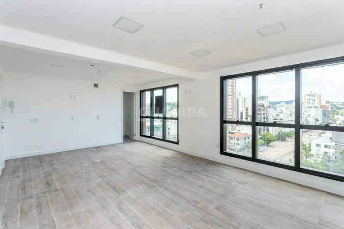 Conjunto comercial no bairro Menino Deus.