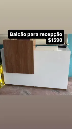 Balcão de recepção