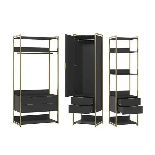 Guarda- roupa estilo industrial