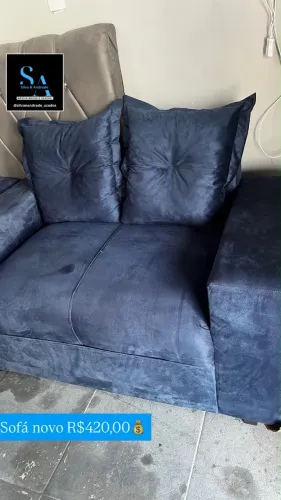 Vende-se sofá 2 lugares novo! 