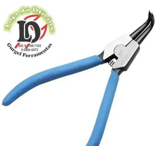 Alicate p/ Aneis Externos 90° Curvo - King Tony-KT68SB07