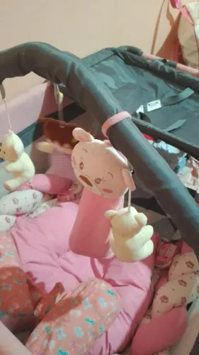 Berço portatil vendo ou troco por de menino