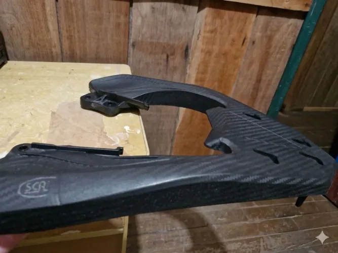 Suporte para bau cb 250 twister 