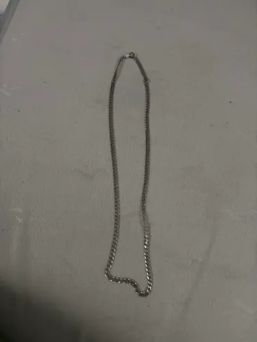 Corrente de prata de 5m.m