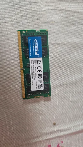 Memória Ram Crucial 16GB DDR4 2666mhz notebook