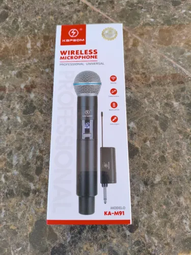 Microfone sem fio Kapbom K-M91