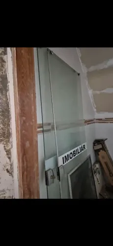 portas de vidro