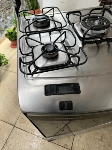 Fogão Brastemp 5 bocas revisado