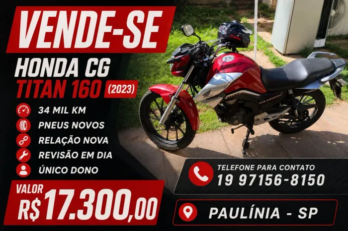 Moto sem detalhe único dono