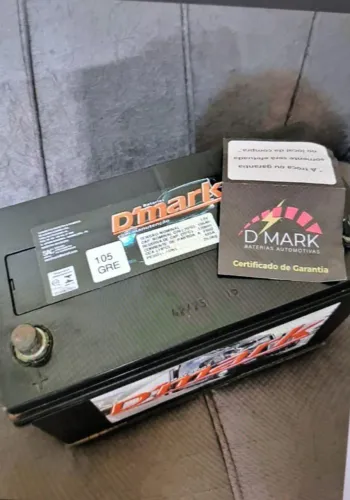 Bateria 105a dmark semi nova com 5 meses de garantia ainda valor R$400 sem troca