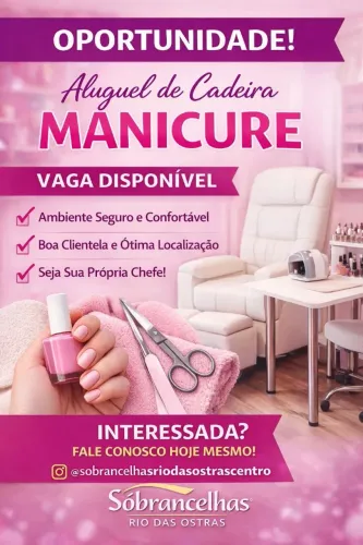 Vaga para manicure