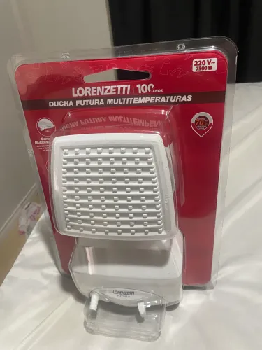 Chuveiro Lorenzetti Futura 220V 7500W NOVO na embalagem